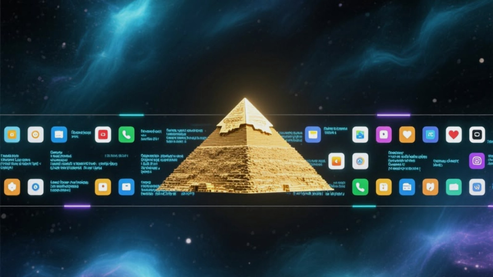 Visual dedicata ad app Android, web app e strumenti digitali.